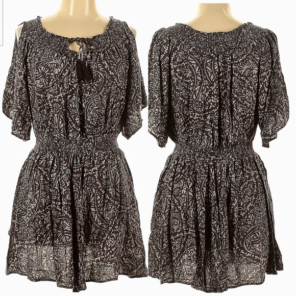 American Eagle Outfitters Pants - AMERICAN EAGLE OUTFITTERS BOHO COLD SHOULDER ROMPER